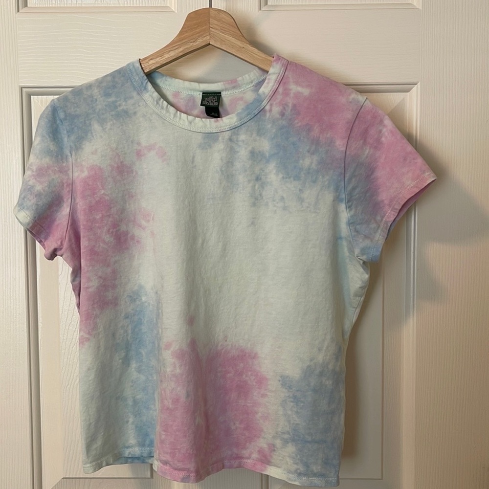 Wild Fable Women's Tie-Dye Short Sleeve T-Shirt